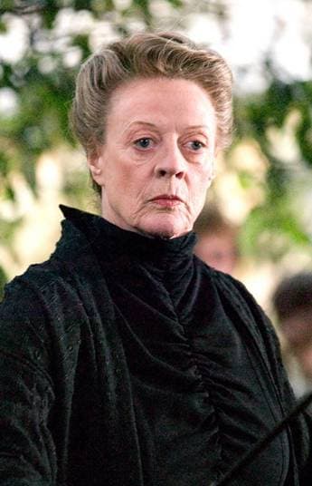Dame Maggie Smith as Minerva McGonagall