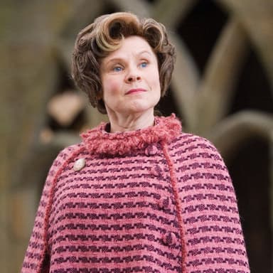 Imelda Staunton as Dolores Umbridge